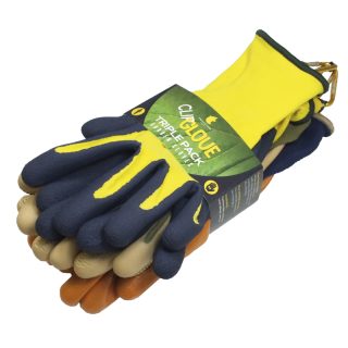 Gardeners Mens Gloves - 3 Pack