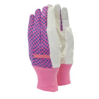 Cotton Grip Gloves - Medium